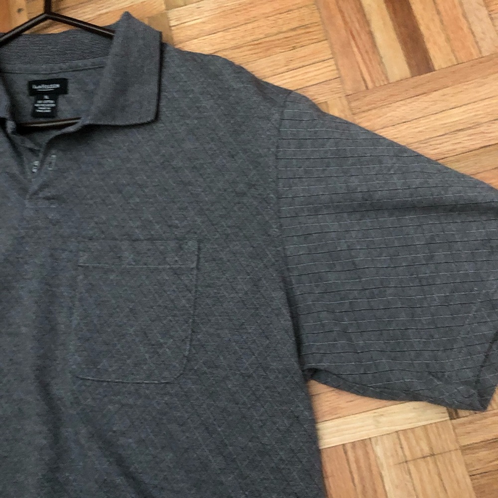 VanHeusen Gray Men’s‎ T-shirt Short Sleeves Sz XL - Picture 4 of 7